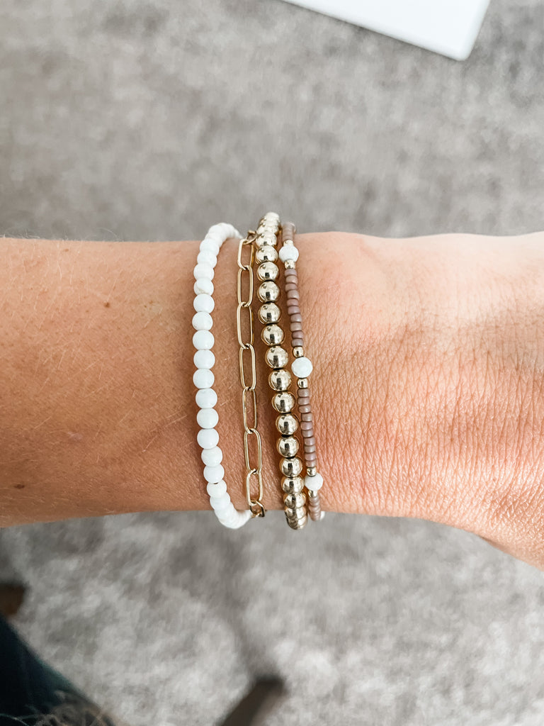 Neutral bracelet stack