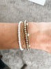 Gold filled bracelet stack