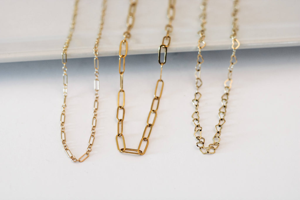 gold filled chocker necklace