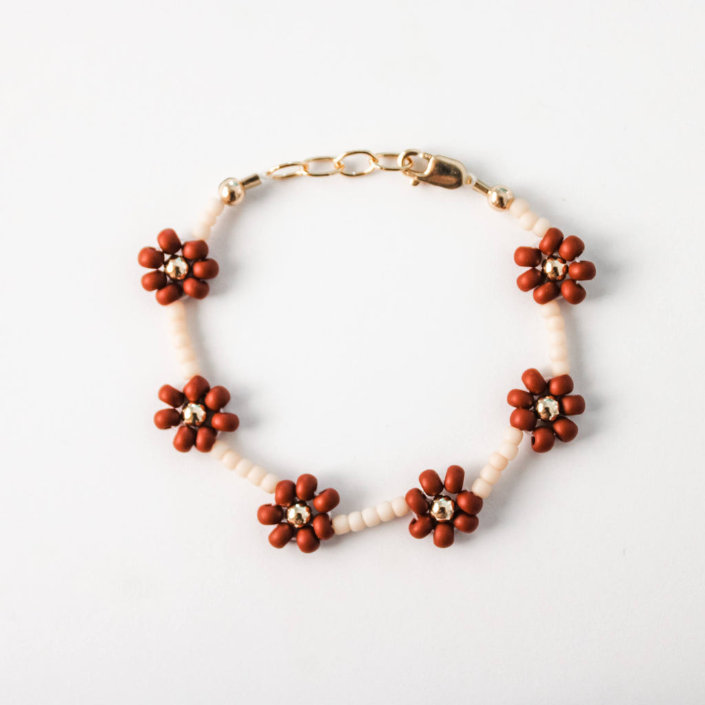 baby flower bracelet